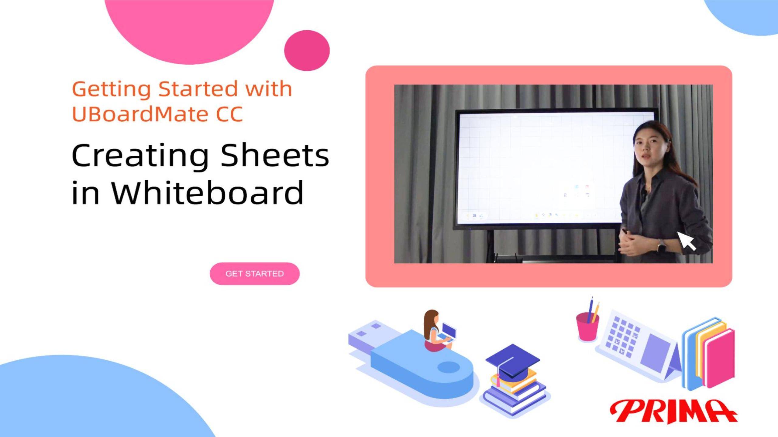 Creating Sheets in Whiteboard