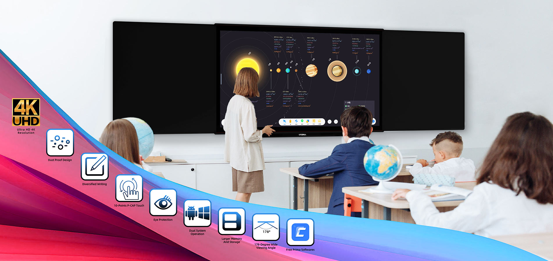 Classroom Interactive Touch Panel