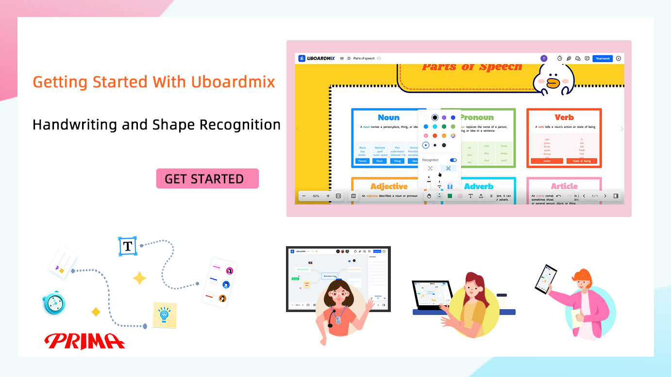 Getting Started with Uboardmix for Handwriting and Shape Recognition