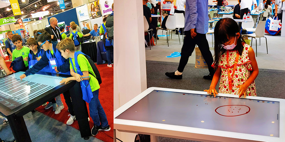 Interactive Touchscreen Tables